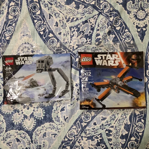 LEGO Star Wars Mini Polybag Sets / AT-ST 30495 & Poe's X-Wing Fighter 30278 - Picture 1 of 4